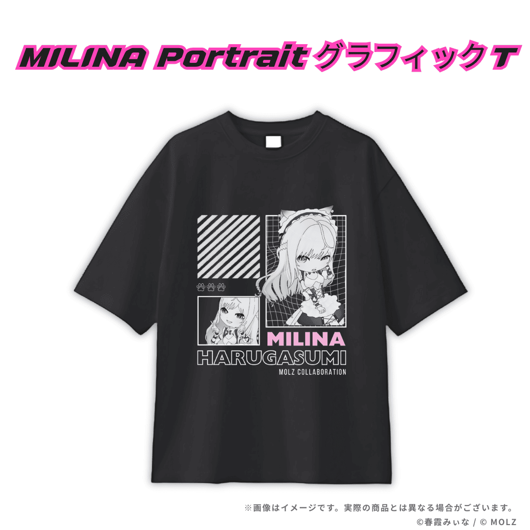 ◤Tシャツ◢ 春霞みぃなコラボ Tシャツ