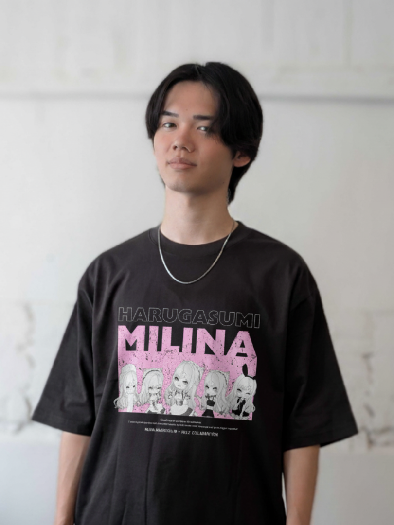 ◤セット購入で1000円OFF◢ 春霞みぃなコラボ Tシャツ2種セット