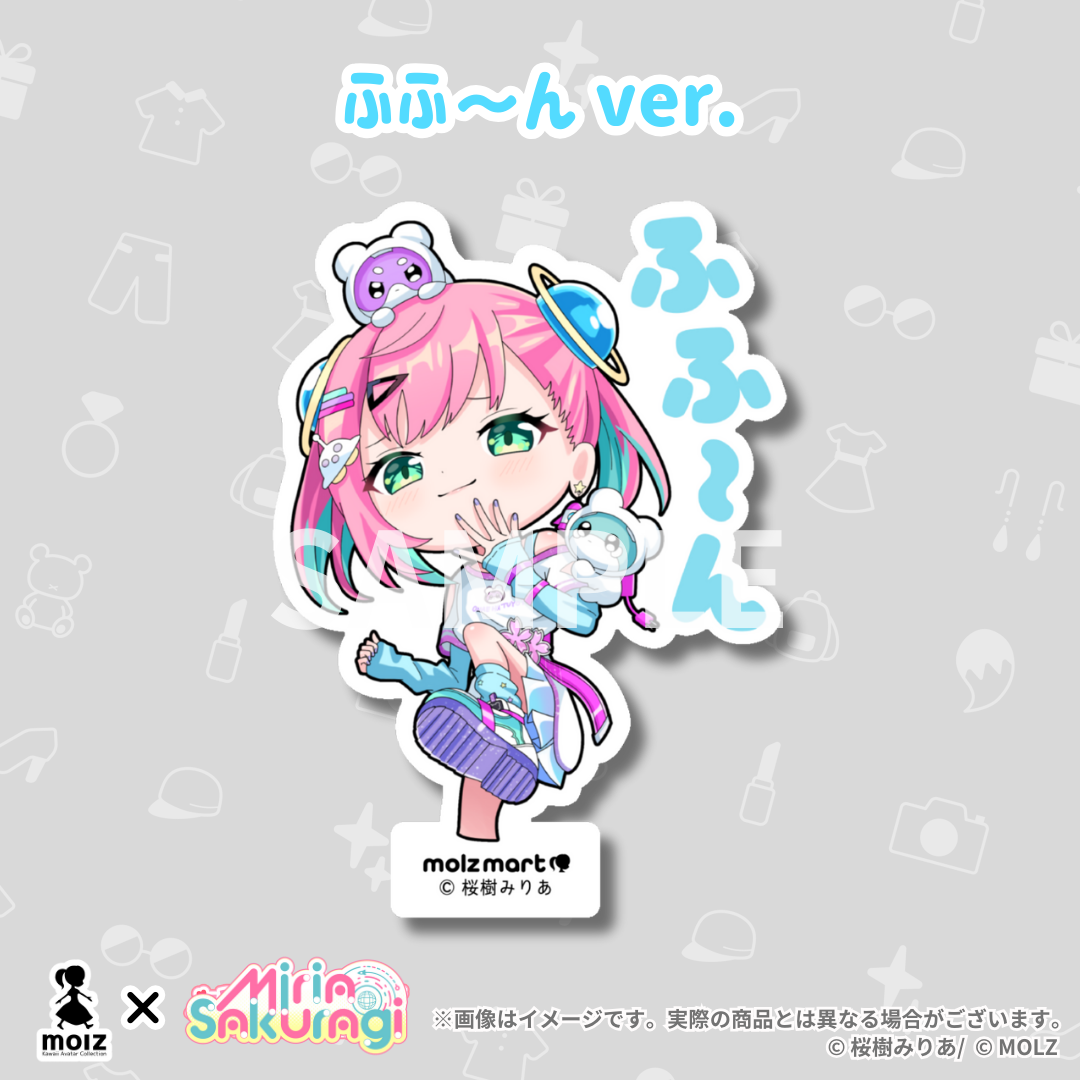 \\桜樹みりあ期間限定コラボ// 次世代アバターブランドMOLZステッカーくじ