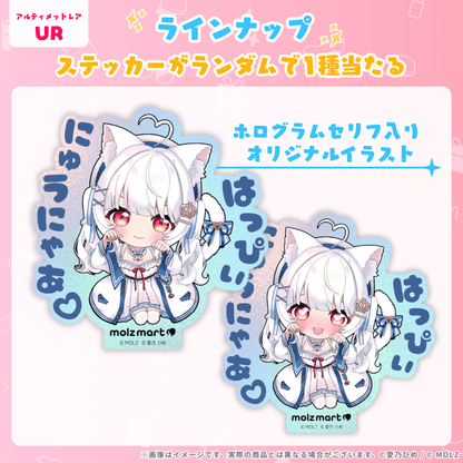 ◤数量限定◢ 愛乃ひめコラボ MOLZステッカー