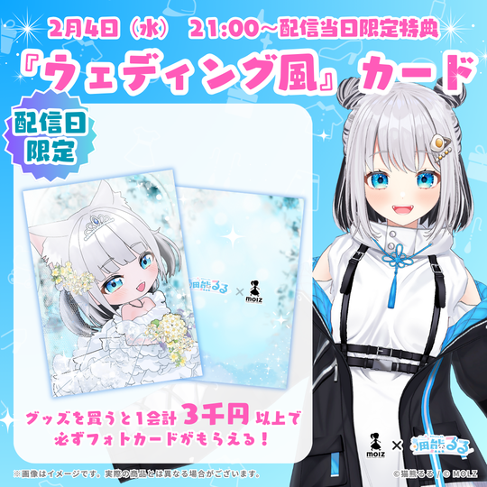 ◤数量限定◢ 猫熊るるコラボ MOLZステッカーくじ – MOLZ MART