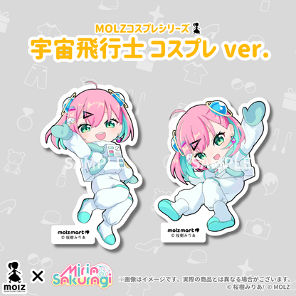 \\桜樹みりあ期間限定コラボ//　次世代アバターブランドMOLZステッカー10連くじ